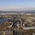 Panorama di Bagnoli prima dell'incendio di Città della Scienza